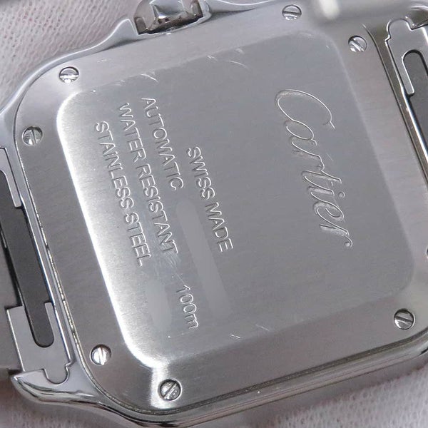 カルティエ サントス ドゥ カルティエ MM WSSA0029 Cartier 腕時計 シルバー文字盤