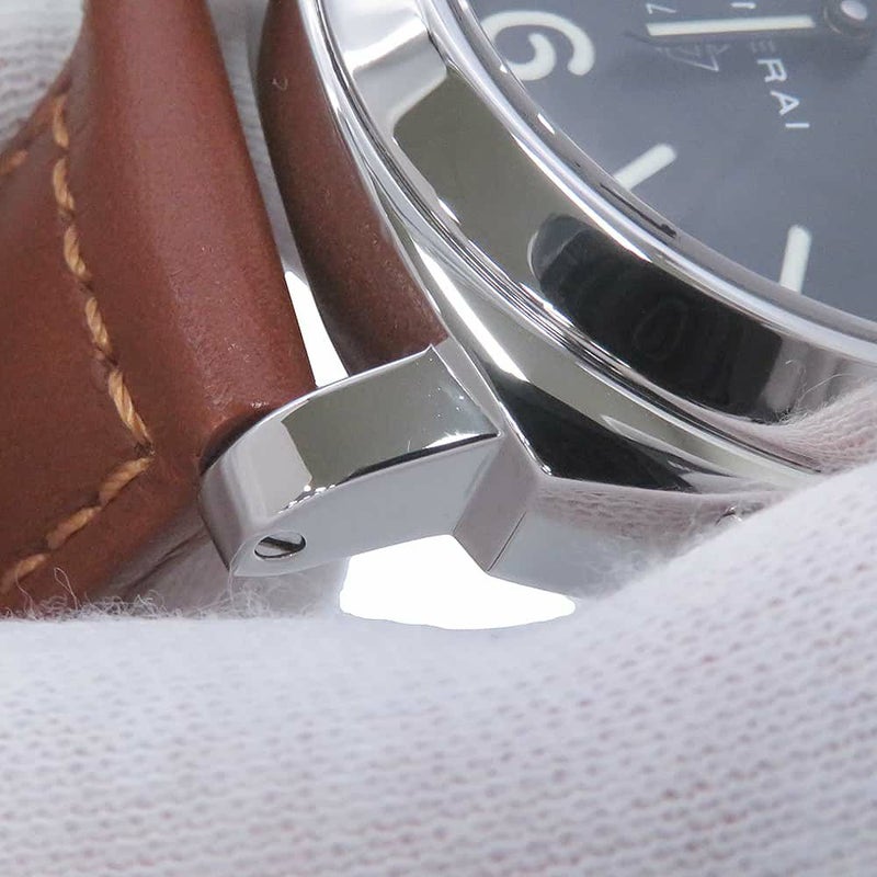 パネライ ルミノール マリーナ ロゴ R番 PAM00005 PANERAI 腕時計 黒文字盤