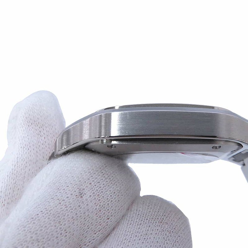 カルティエ サントス ドゥ カルティエ MM WSSA0029 Cartier 腕時計 シルバー文字盤