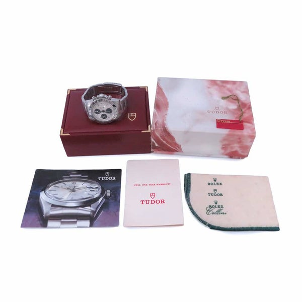 チュードル クロノタイム B番 79180 TUDOR チューダー 腕時計 シルバー/ブラック文字盤