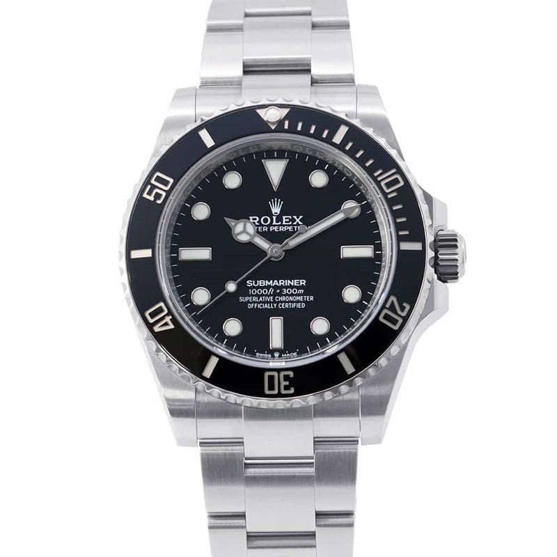 ロレックス サブマリーナ ノンデイト ランダムシリアル ルーレット 124060 ROLEX 腕時計 ウォッチ 黒文字盤