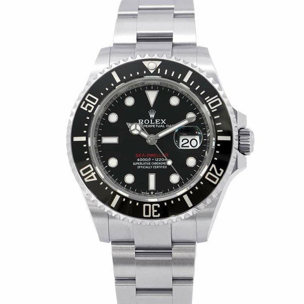 ロレックス シードゥエラー ランダムシリアル ルーレット 126600 ROLEX 腕時計 黒文字盤