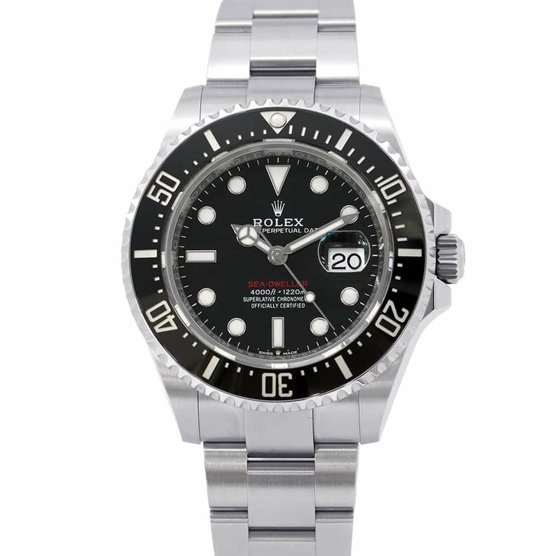 ロレックス シードゥエラー ランダムシリアル ルーレット 126600 ROLEX 腕時計 黒文字盤