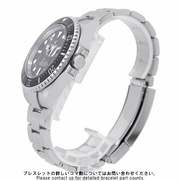 ロレックス シードゥエラー ランダムシリアル ルーレット 126600 ROLEX 腕時計 黒文字盤