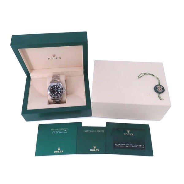 ロレックス シードゥエラー ランダムシリアル ルーレット 126600 ROLEX 腕時計 黒文字盤