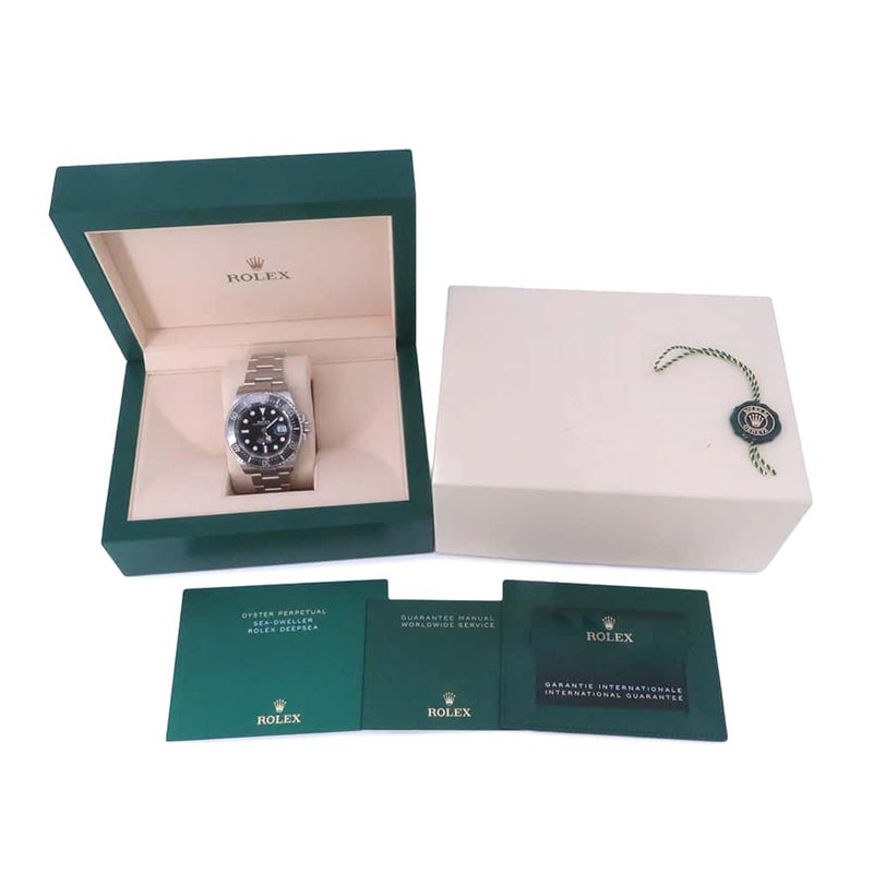 ロレックス シードゥエラー ランダムシリアル ルーレット 126600 ROLEX 腕時計 黒文字盤