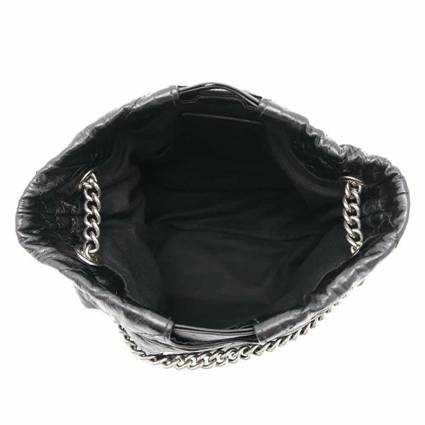 バレンシアガ チェーンショルダーバッグ クラッシュ XS トートバッグ 781796 BALENCIAGA 黒 キルト