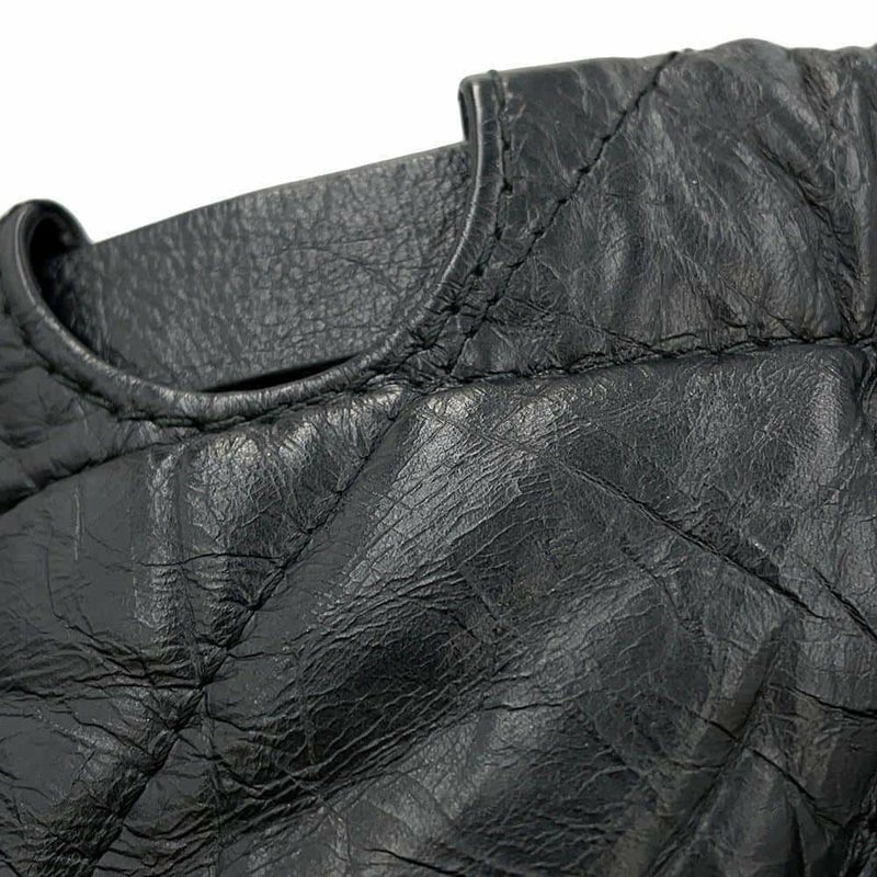 バレンシアガ チェーンショルダーバッグ クラッシュ XS トートバッグ 781796 BALENCIAGA 黒 キルト