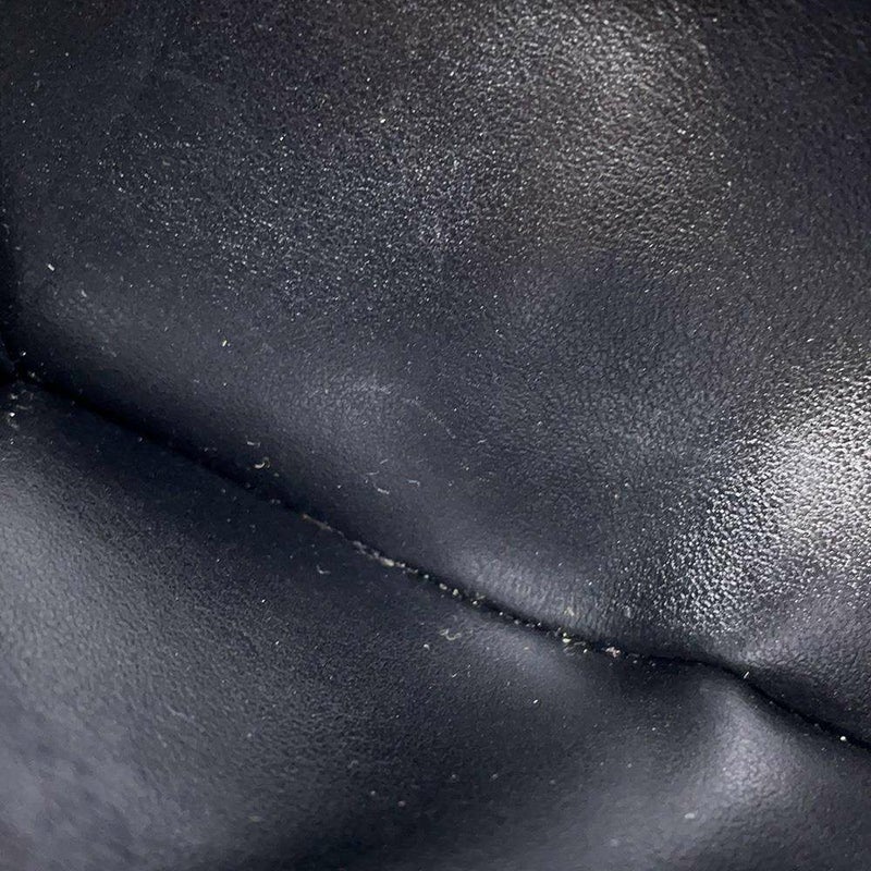 ボッテガヴェネタ 長財布 イントレチャート レザー BOTTEGA VENETA 財布 黒