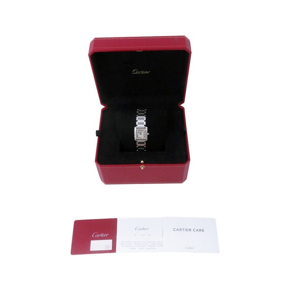 カルティエ タンク フランセーズ SM W51008Q3 Cartier 腕時計 レディース クォーツ