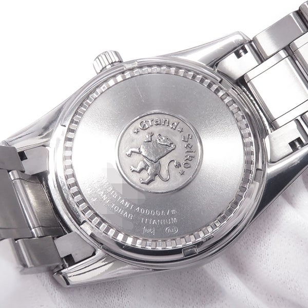 セイコー グランドセイコー マスターショップ限定 SBGX045 SEIKO 腕時計 黒文字盤