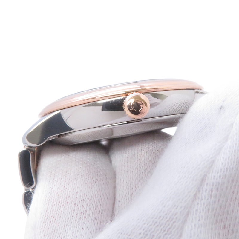 オメガ デ ヴィル プレステージ コーアクシャル クロノメーター 424.20.37.20.03.002 OMEGA 腕時計 ブルー文字盤