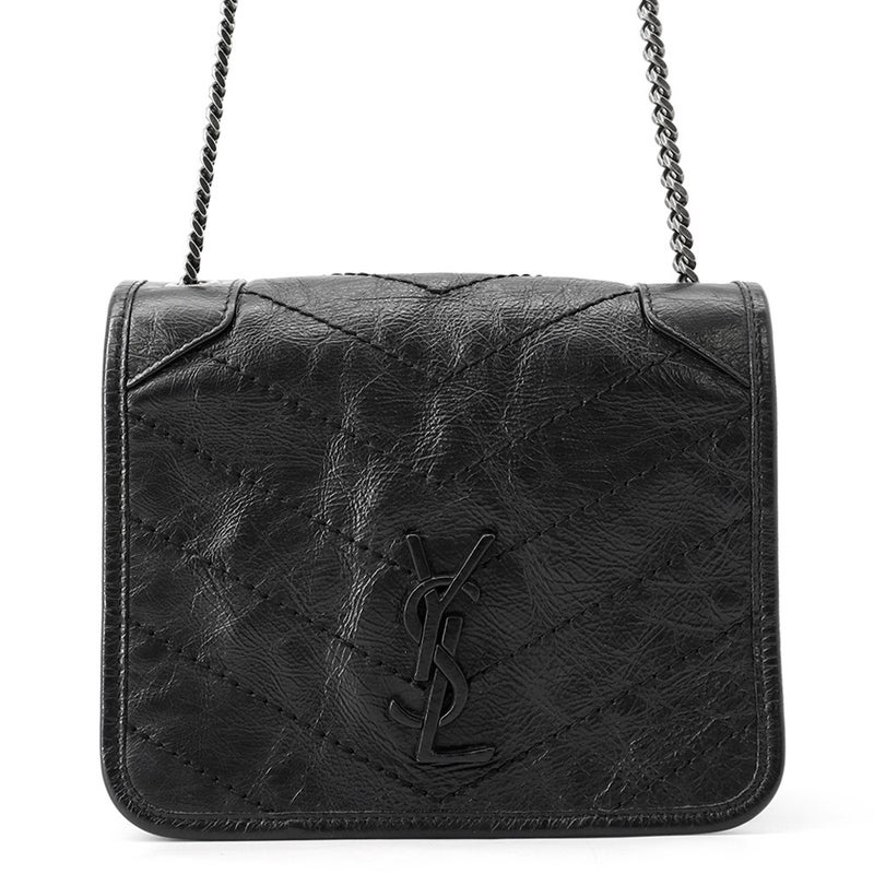 サンローランパリ チェーンショルダーバッグ ニキ 583103 SAINT LAURENT PARIS 黒