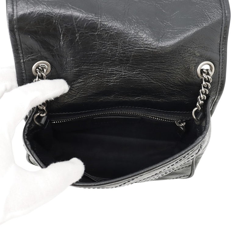 サンローランパリ チェーンショルダーバッグ ニキ 583103 SAINT LAURENT PARIS 黒