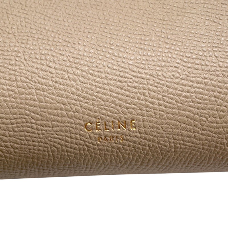 セリーヌ ハンドバッグ べルトバッグ ミニ レザー 176103ZVA CELINE 2wayショルダー