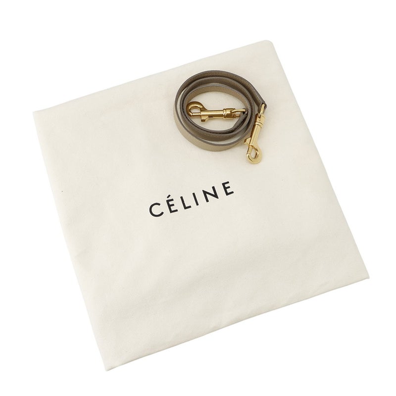 セリーヌ ハンドバッグ べルトバッグ ミニ レザー 176103ZVA CELINE 2wayショルダー