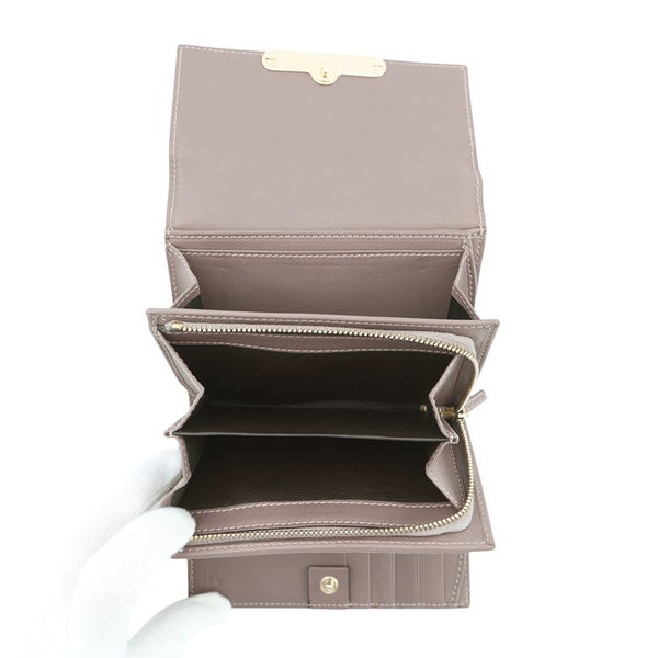 グッチ 三つ折り財布 バンブー マットクロコダイル 257017 GUCCI