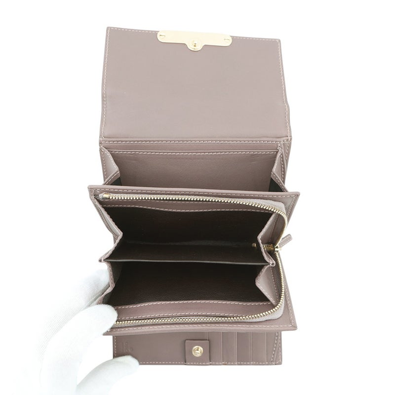 グッチ 三つ折り財布 バンブー マットクロコダイル 257017 GUCCI