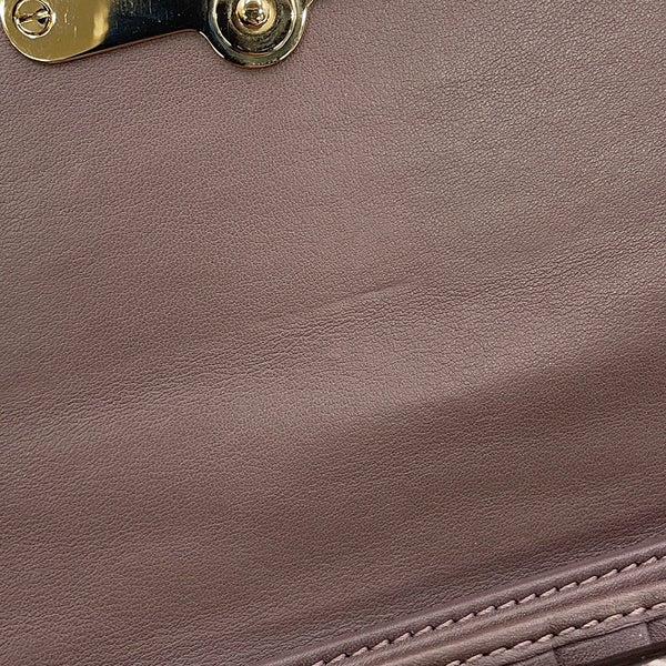 グッチ 三つ折り財布 バンブー マットクロコダイル 257017 GUCCI