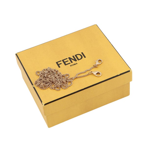 フェンディ バッグチャーム ナノ バゲット キャンバス 7AR844 FENDI