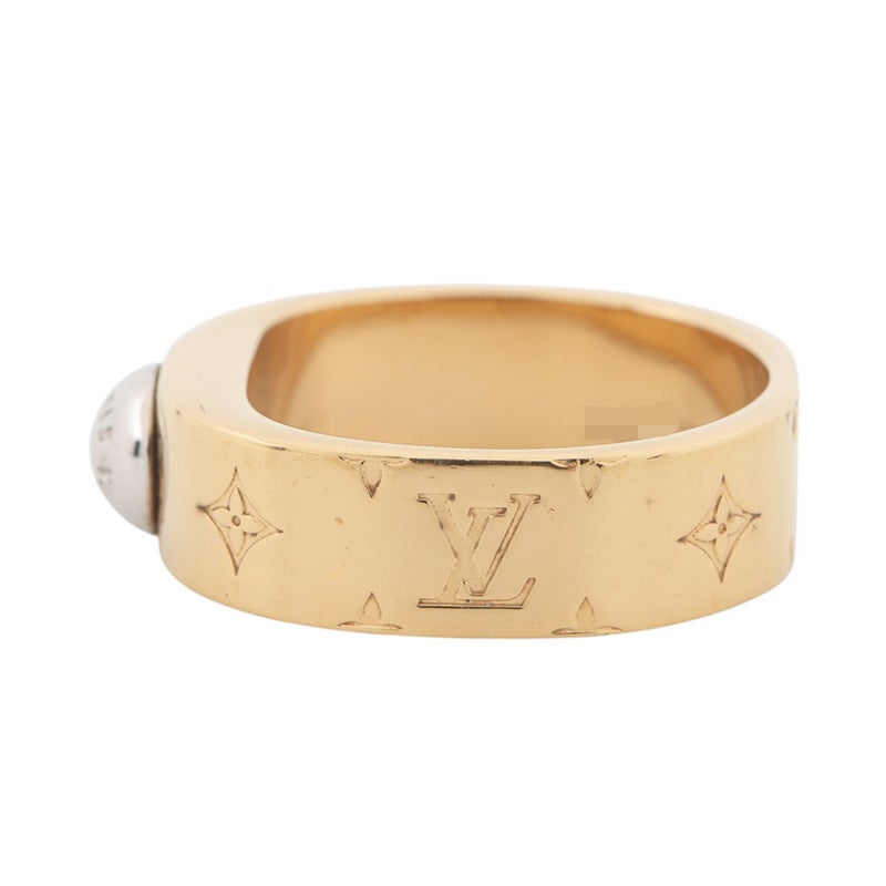 ルイヴィトン リング ナノグラム サイズS M00210 LOUIS VUITTON 指輪