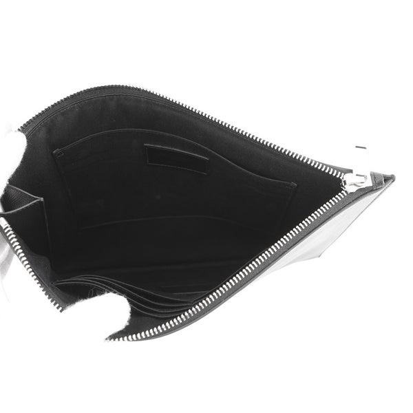 サンローランパリ クラッチバッグ ミニジップタブレットスリーブ レザー 397294 SAINT LAURENT PARIS 黒