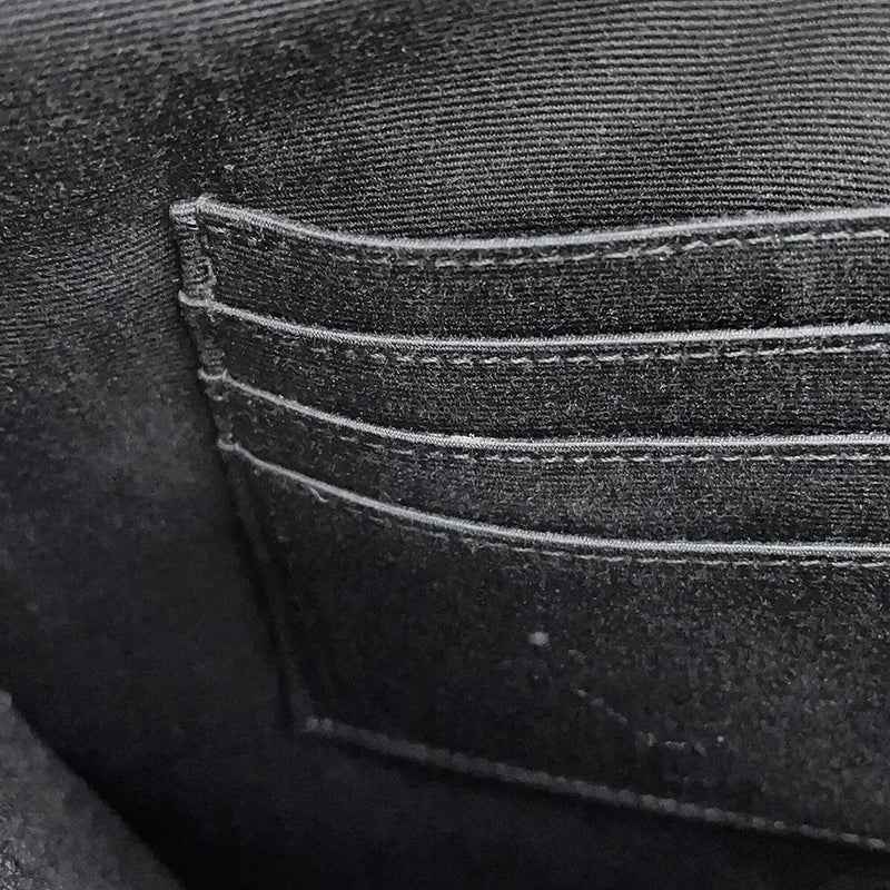 サンローランパリ クラッチバッグ ミニジップタブレットスリーブ レザー 397294 SAINT LAURENT PARIS 黒