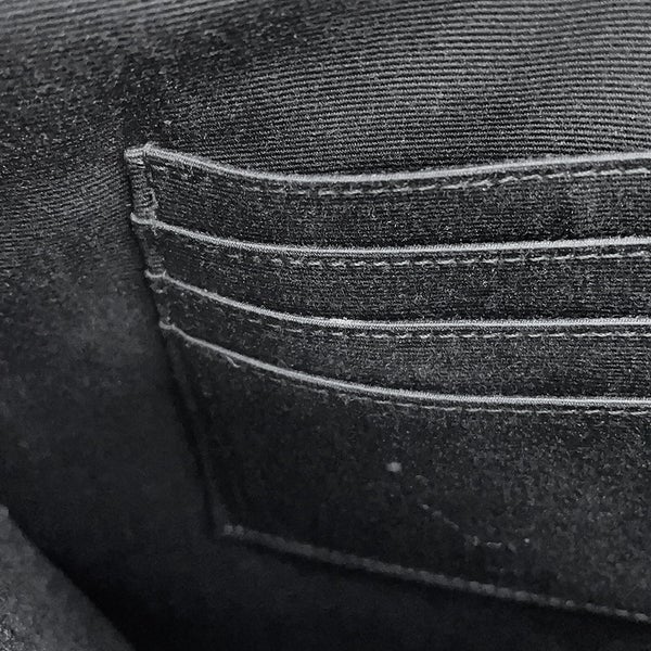 サンローランパリ クラッチバッグ ミニジップタブレットスリーブ レザー 397294 SAINT LAURENT PARIS 黒