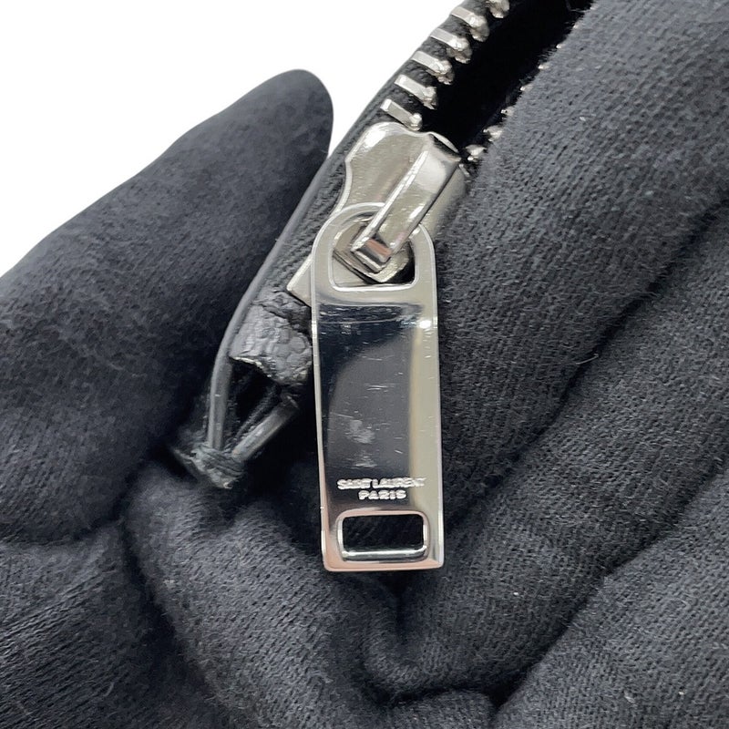 サンローランパリ クラッチバッグ ミニジップタブレットスリーブ レザー 397294 SAINT LAURENT PARIS 黒