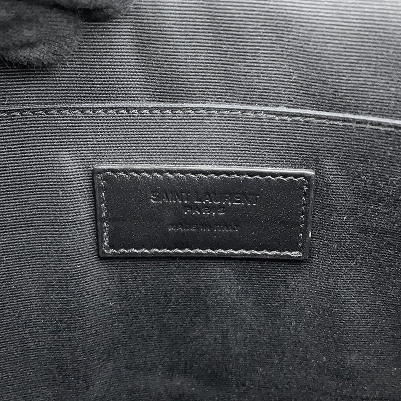 サンローランパリ クラッチバッグ ミニジップタブレットスリーブ レザー 397294 SAINT LAURENT PARIS 黒