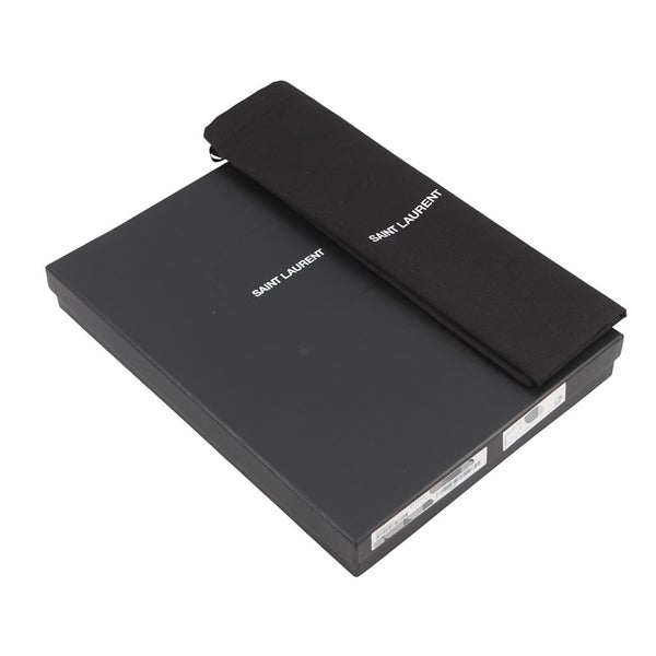 サンローランパリ クラッチバッグ ミニジップタブレットスリーブ レザー 397294 SAINT LAURENT PARIS 黒