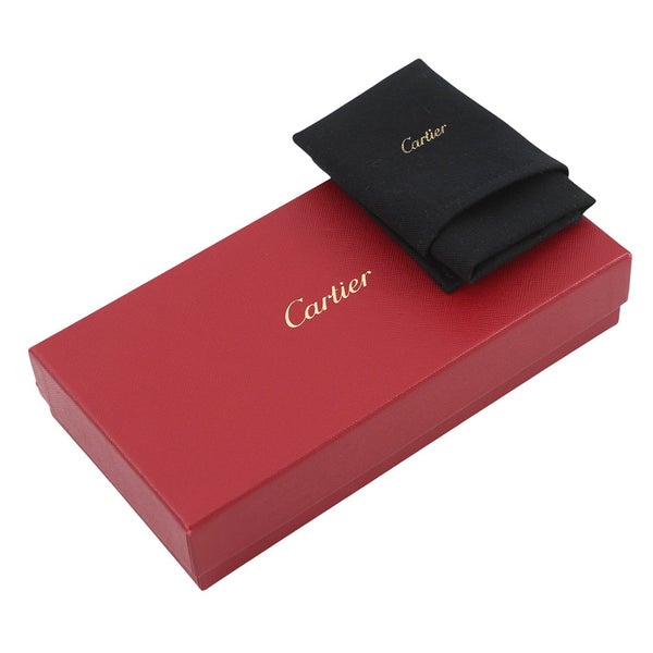 カルティエ 長財布 サントス ラウンドファスナー レザー L3000942 Cartier 黒