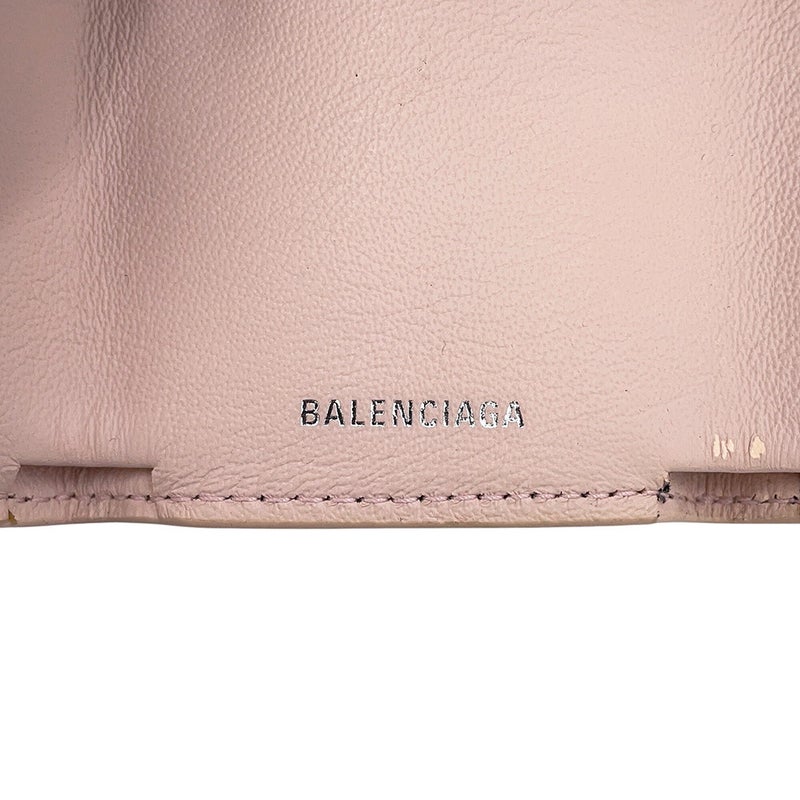バレンシアガ 三つ折り財布 ペーパーミニウォレット 391446 BALENCIAGA コンパクトウォレット