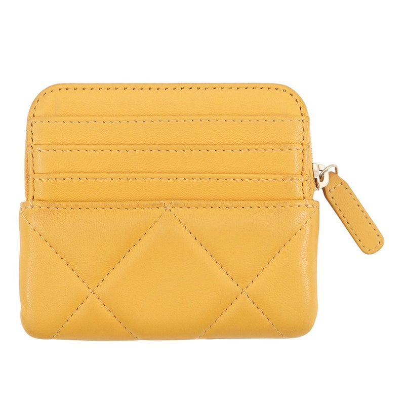 シャネル コインケース ココマーク CHANEL19 ジップコインパース ラムスキン AP2086 CHANEL 財布 小銭入れ