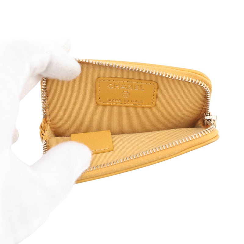 シャネル コインケース ココマーク CHANEL19 ジップコインパース ラムスキン AP2086 CHANEL 財布 小銭入れ