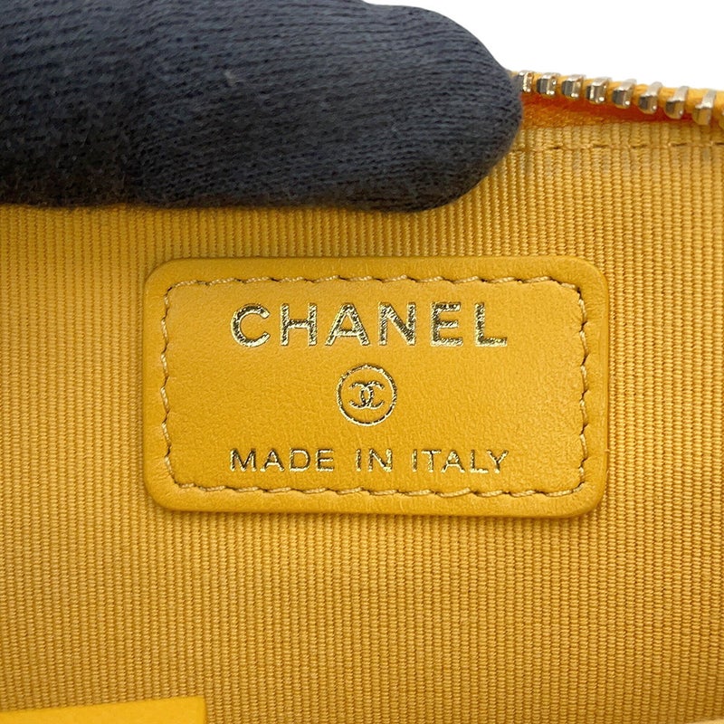 シャネル コインケース ココマーク CHANEL19 ジップコインパース ラムスキン AP2086 CHANEL 財布 小銭入れ