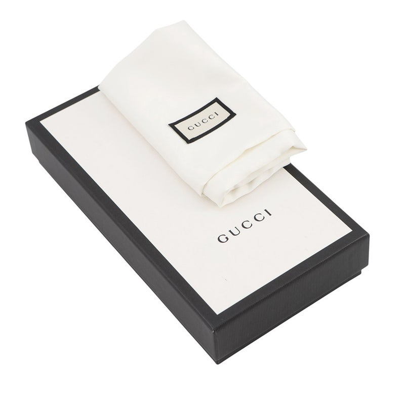 グッチ 長財布 グッチシマ ラウンドファスナー レザー 473928 GUCCI 黒