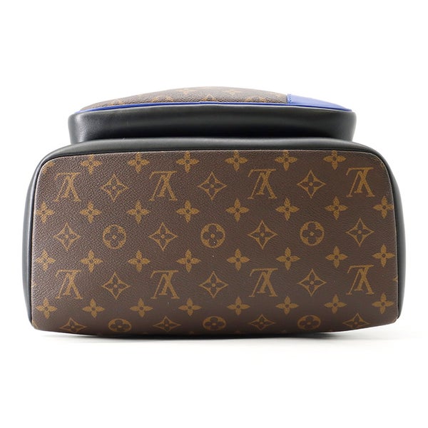 ルイヴィトン リュック モノグラム・マカサー ディーン・バックパック M45867 LOUIS VUITTON ヴィトン バッグ 黒 ブラック