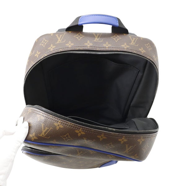 ルイヴィトン リュック モノグラム・マカサー ディーン・バックパック M45867 LOUIS VUITTON ヴィトン バッグ 黒 ブラック