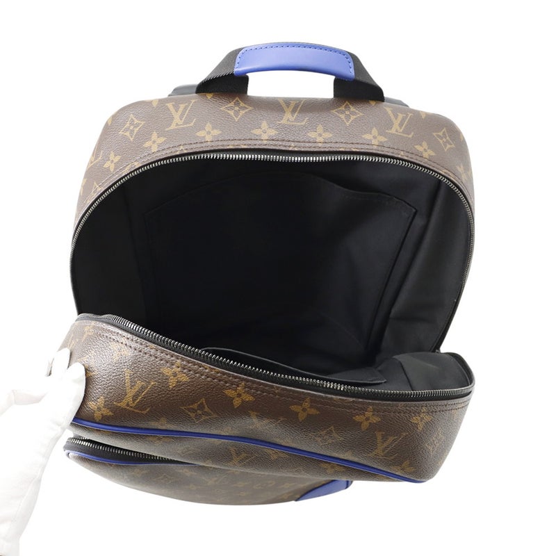 ルイヴィトン リュック モノグラム・マカサー ディーン・バックパック M45867 LOUIS VUITTON ヴィトン バッグ 黒 ブラック