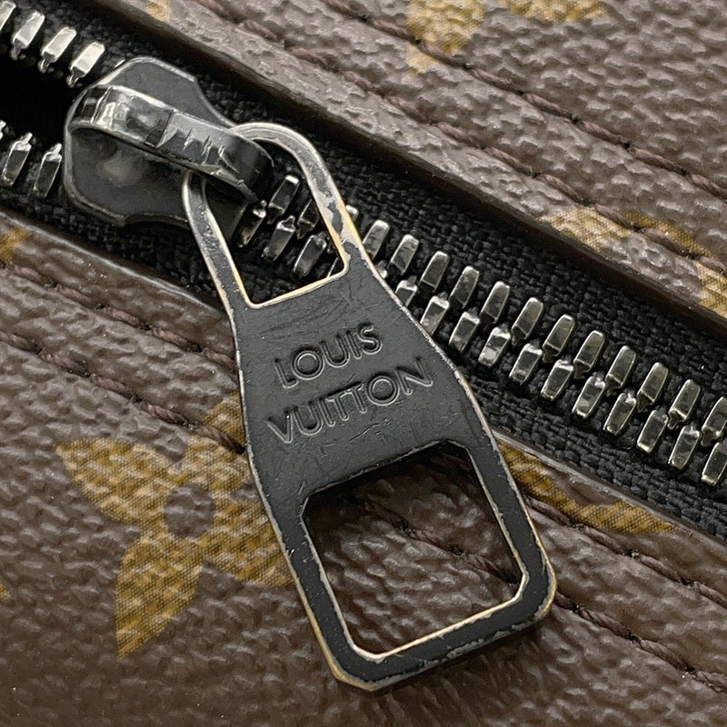 ルイヴィトン リュック モノグラム・マカサー ディーン・バックパック M45867 LOUIS VUITTON ヴィトン バッグ 黒 ブラック