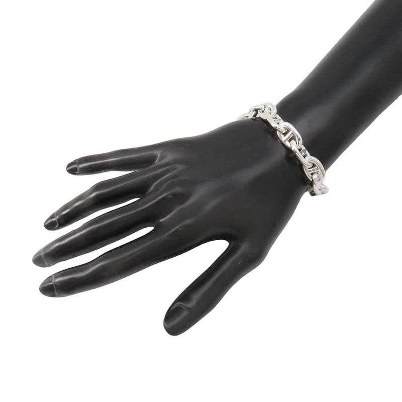 エルメス ブレスレット シェーヌダンクルMM 15コマ SV925シルバー HERMES ジュエリー