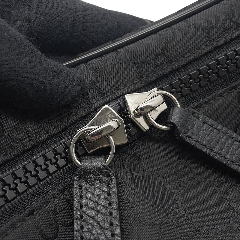 グッチ ボディバッグ GGナイロン 449182 GUCCI ショルダーバッグ アウトレット品 ウエストバッグ 黒