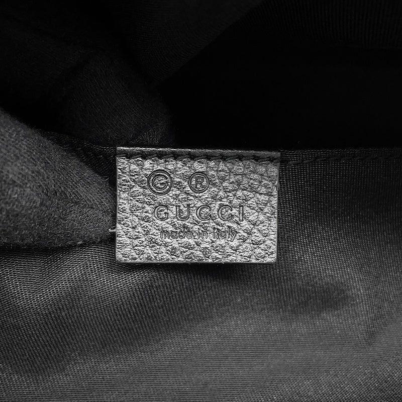 グッチ ボディバッグ GGナイロン 449182 GUCCI ショルダーバッグ アウトレット品 ウエストバッグ 黒