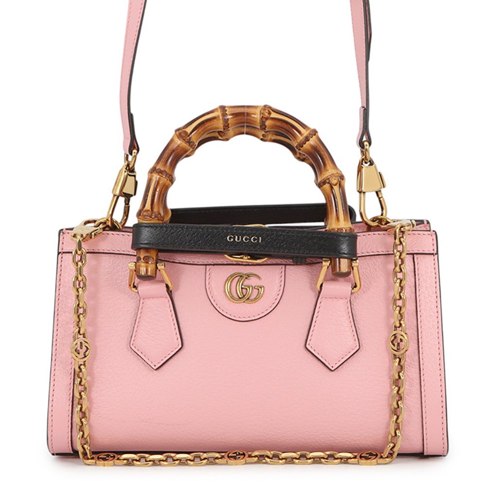 グッチ ハンドバッグ ダイアナ スモール レザー 735153 GUCCI 2way