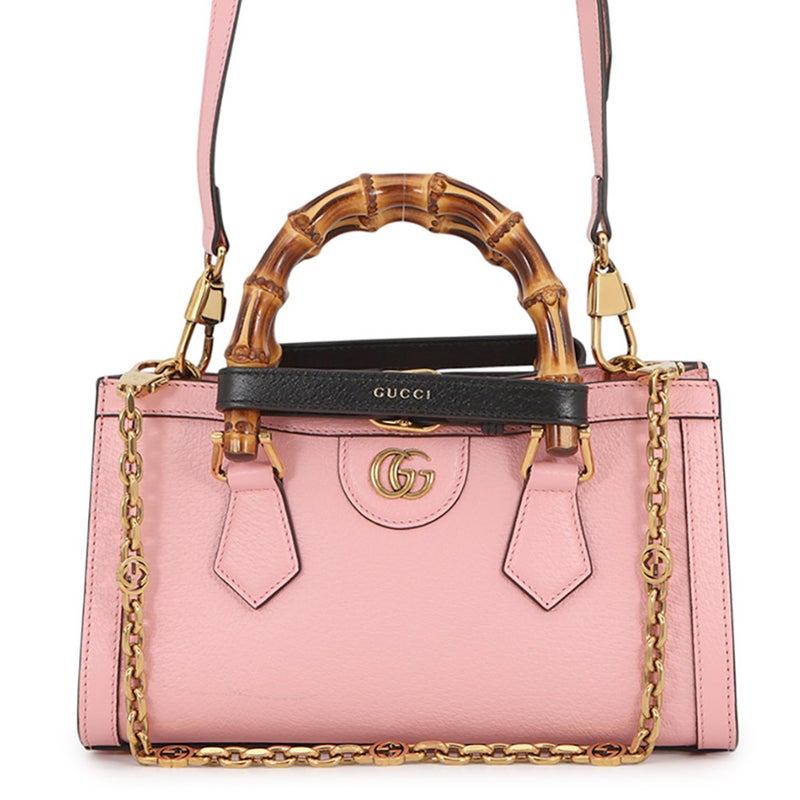 グッチ ハンドバッグ ダイアナ スモール レザー 735153 GUCCI 2wayショルダーバッグ