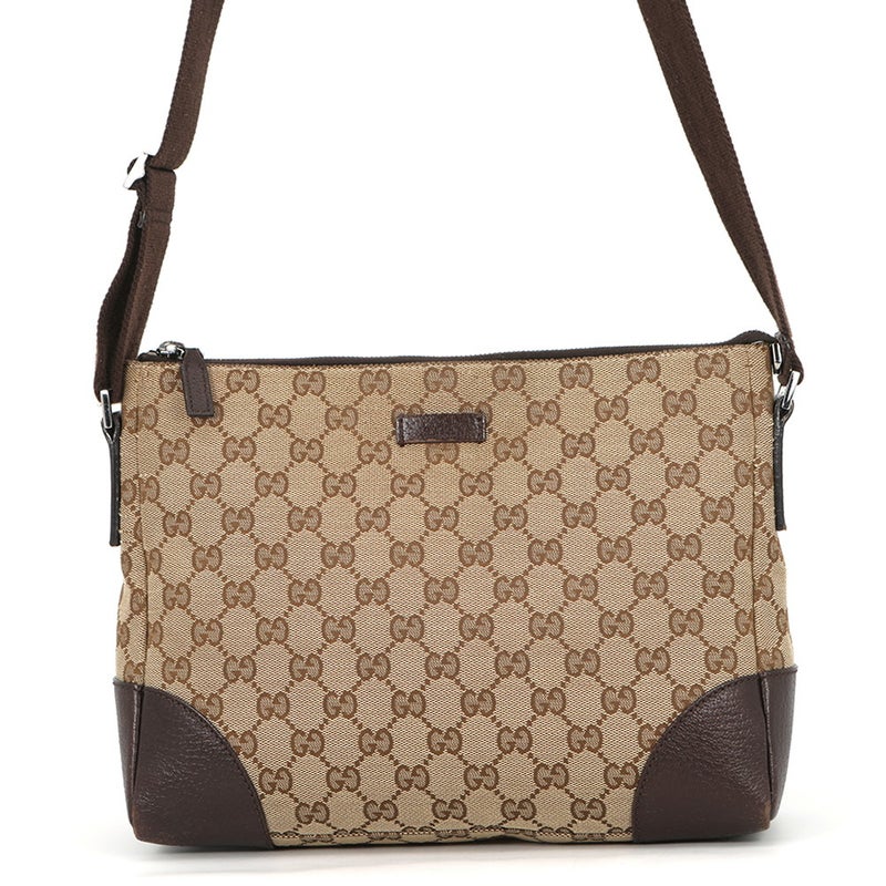 グッチ ショルダーバッグ GGキャンバス/レザー 114273 GUCCI