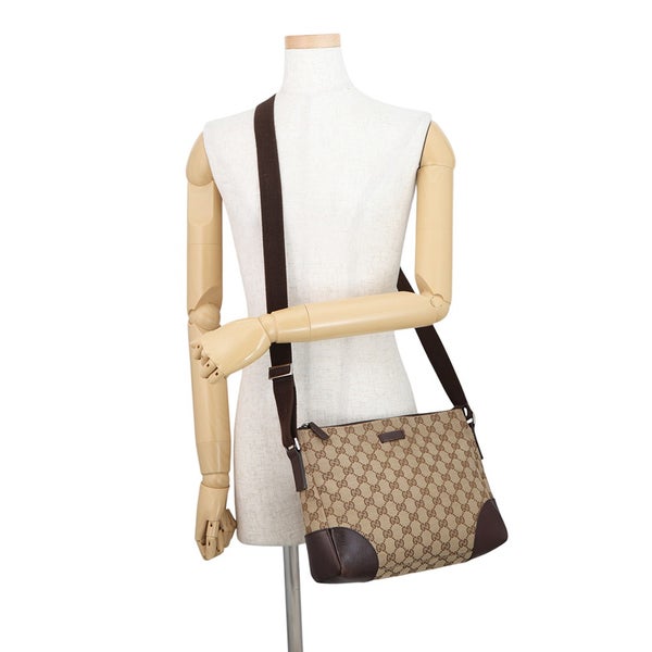 グッチ ショルダーバッグ GGキャンバス/レザー 114273 GUCCI