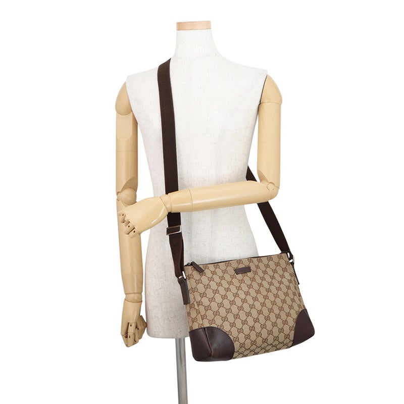 グッチ ショルダーバッグ GGキャンバス/レザー 114273 GUCCI
