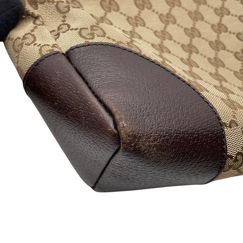 グッチ ショルダーバッグ GGキャンバス/レザー 114273 GUCCI